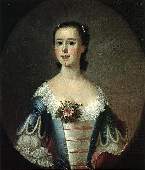 Portrait of Mrs, Jeremiah Theus